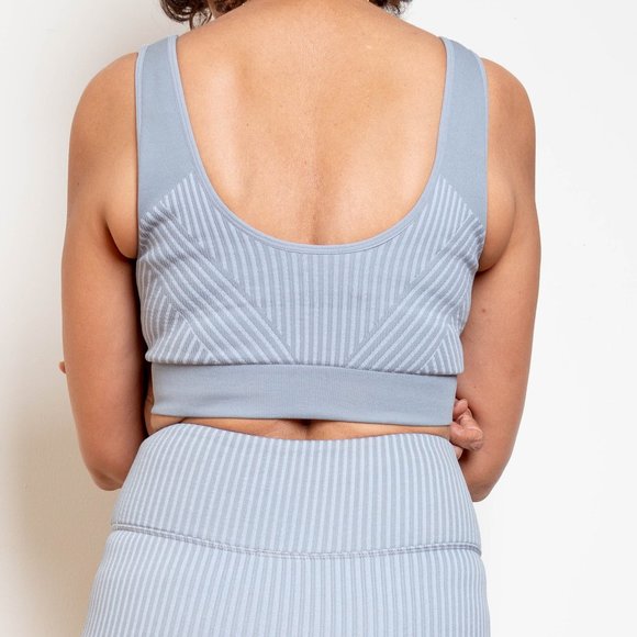 Fabletics Athleisure Set, Ribbed Raincloud Size M - Picture 5 of 6